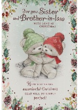 For You, Sister And Brother-in-Law With Love At Christmas